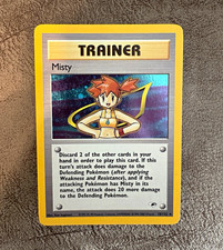 Pokemon TCG Misty 18/132 Gym Heroes 2000 EN Holo Rare Wizards of the Coast on eBay