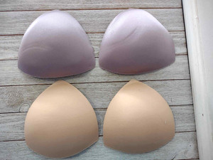 Women's Bra Cup Inserts Two Sets New