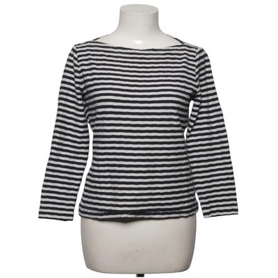 Vanilia, Langarmshirt, Größe: 42, Top Horizontal Striped, Blau/Weiß #Dgq