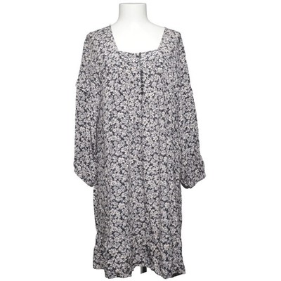 Ba&sh, Kleid, Größe: L, Schwarz/Weiß, Viskose, Blumen, Damen #tp3