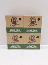 4 Pack! Dr. Squatch Pine Tar Soap for Men - 5oz