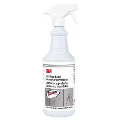 3M 85901 Metal Cleaner And Protectant, 1 Qt, Pk6