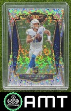 Justin Herbert RC 2020 Panini Select Disco Prizm Los Angeles Chargers #144