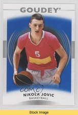 2022 Upper Deck Goodwin Champions Goudey Royal Blue Nikola Jovic #G23 READ 15fy