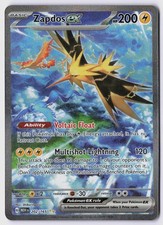 Zapdos ex #202 Prices | Pokemon Scarlet & Violet 151 | Pokemon Cards
