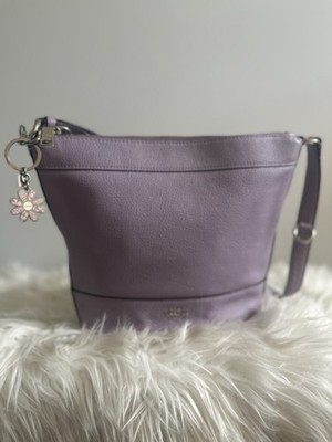 Coach Small Paxton Black Leather Duffle Crossbody Bag F76668 for