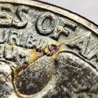 1948-S 25c Silver Washington Quarter - PQ Watercolor Rainbow Toning - BU - Z5664