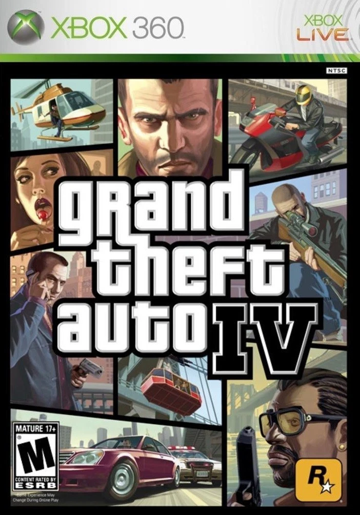 グランド・セフト・オートIV Grand Theft Auto IV NTSC-U/C (US/CA) Video Games for sale | eBay