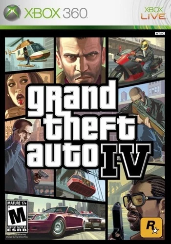 Grand Theft Auto IV - Xbox 360 Game Only