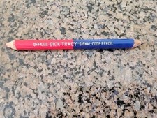 Vintage Dick Tracy Signal Code Pencil
