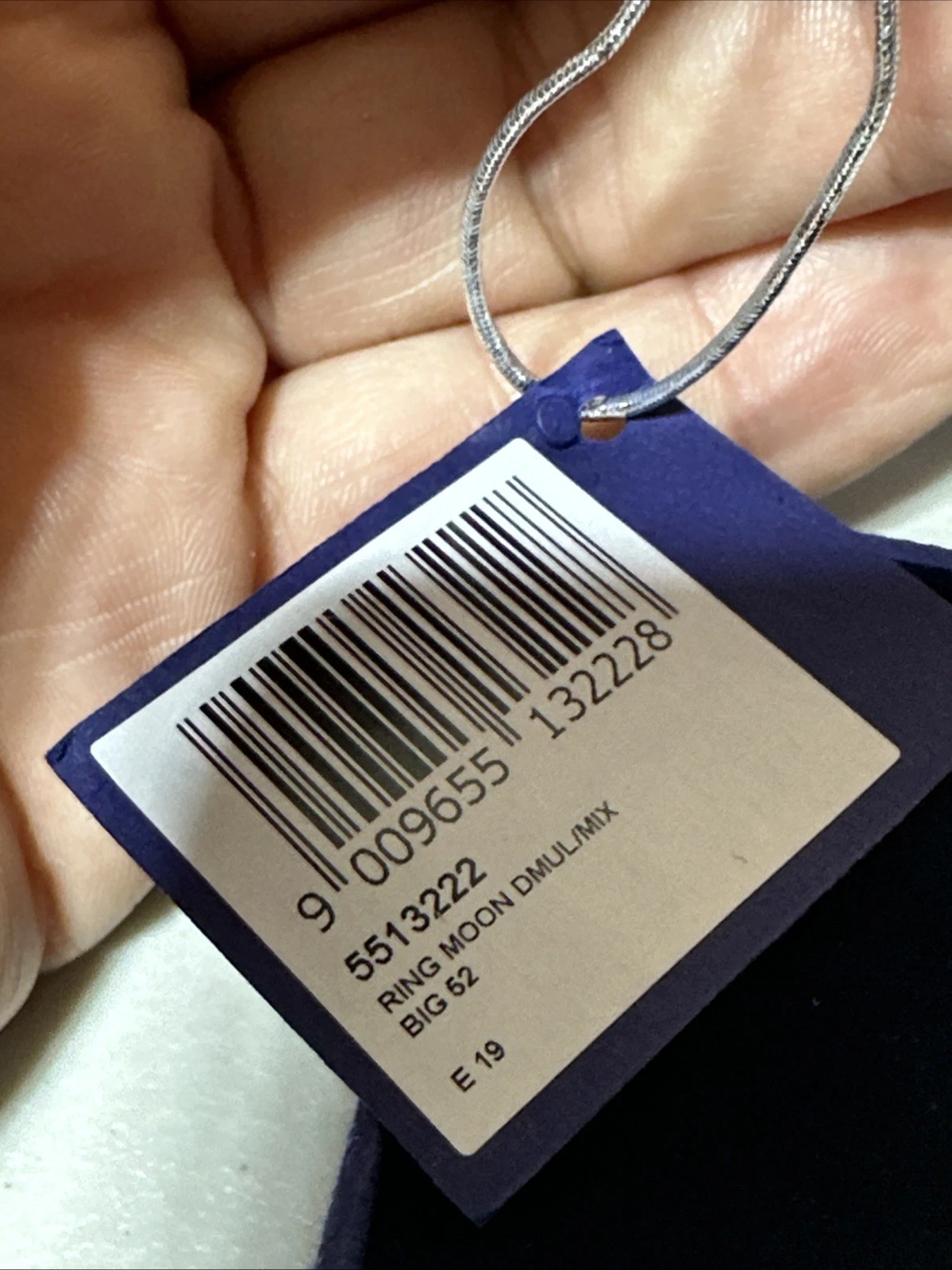 Anello Swarovski Simbolico Luna Motivi Stella 5513222 Tono Oro Rosa Misura 52 Nuovo