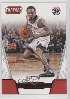 2016-17 Panini Threads Century Proof Red 89/199 Brandon Jennings #134 y0i