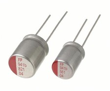 10Pcs RR71C331MDN1 Aluminum Organic Polymer C...