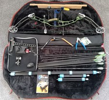 Compound Bow, Hoyt 737, Right Handed, Draw weight 50-60lbs, Draw length 26-28.5"
