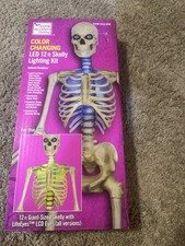 New Led Lighting Kit For 12 Ft Giant Skeleton Home Depot Home Accents Holiday.