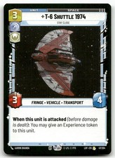 T-6 Shuttle 1974 - Stay Close Star Wars Legends of the Force 047/264 Rare NM