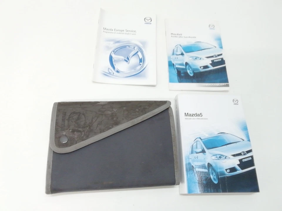 LIBRETTO USO E MANUTENZIONE PER MAZDA 5 Berlina RF (05>) - Immagine 3 di 4