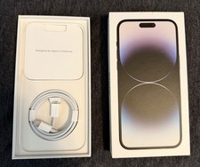 Apple iPhone 14 Pro Max BOX ONLY with Charging Cable