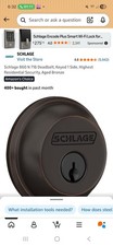 Schlage B60N 716 Deadbolt