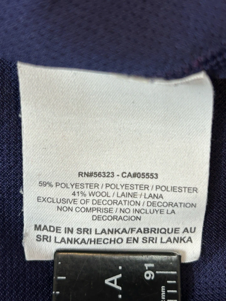 Pullover para correr Nike para mujer media cremallera manga larga Dri Fit púrpura rendimiento Foto 4 de 4