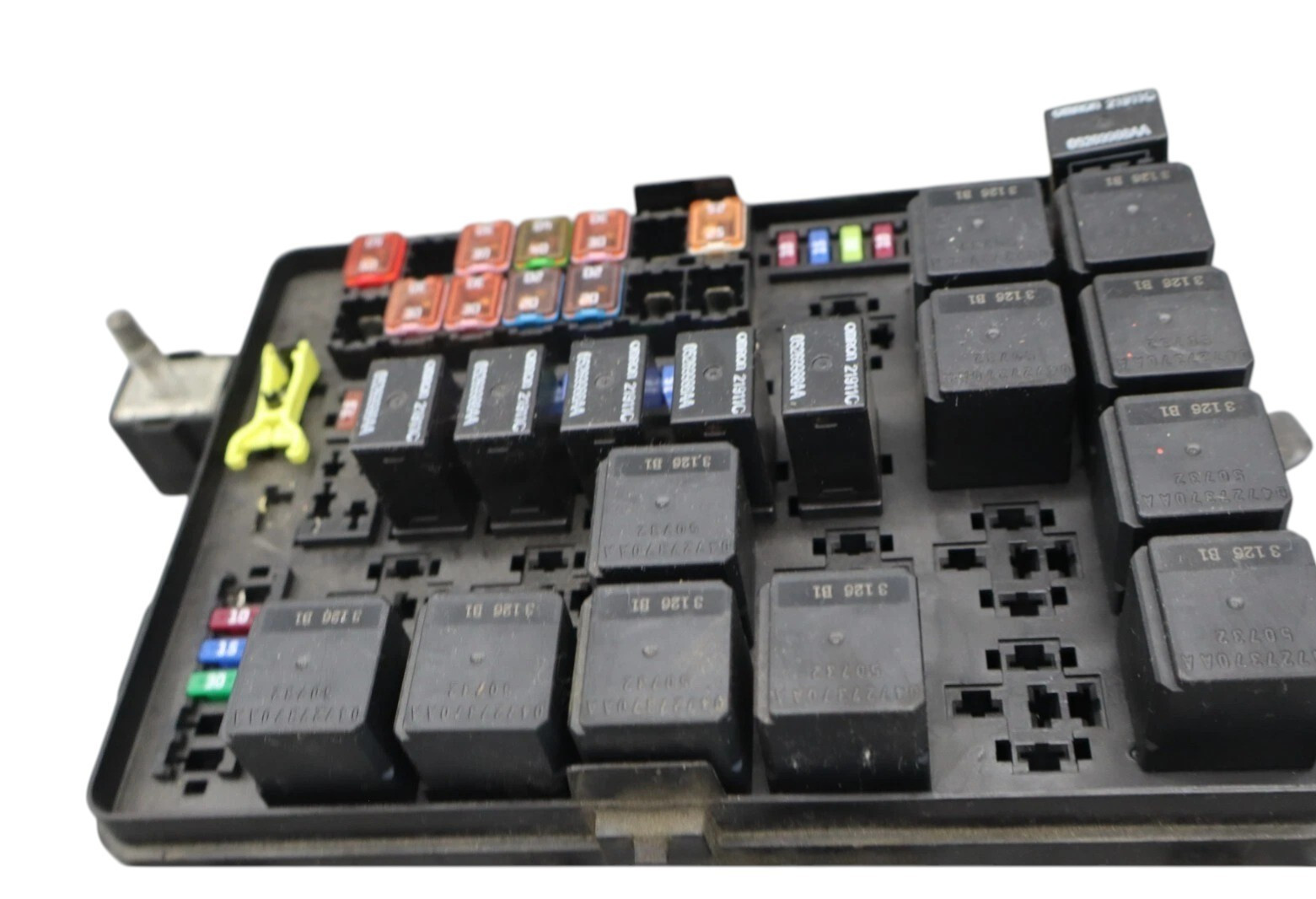 14-17 Maserati Ghibli M157 Engine Motor Fuse Box Battery Relay Assembly Oem
