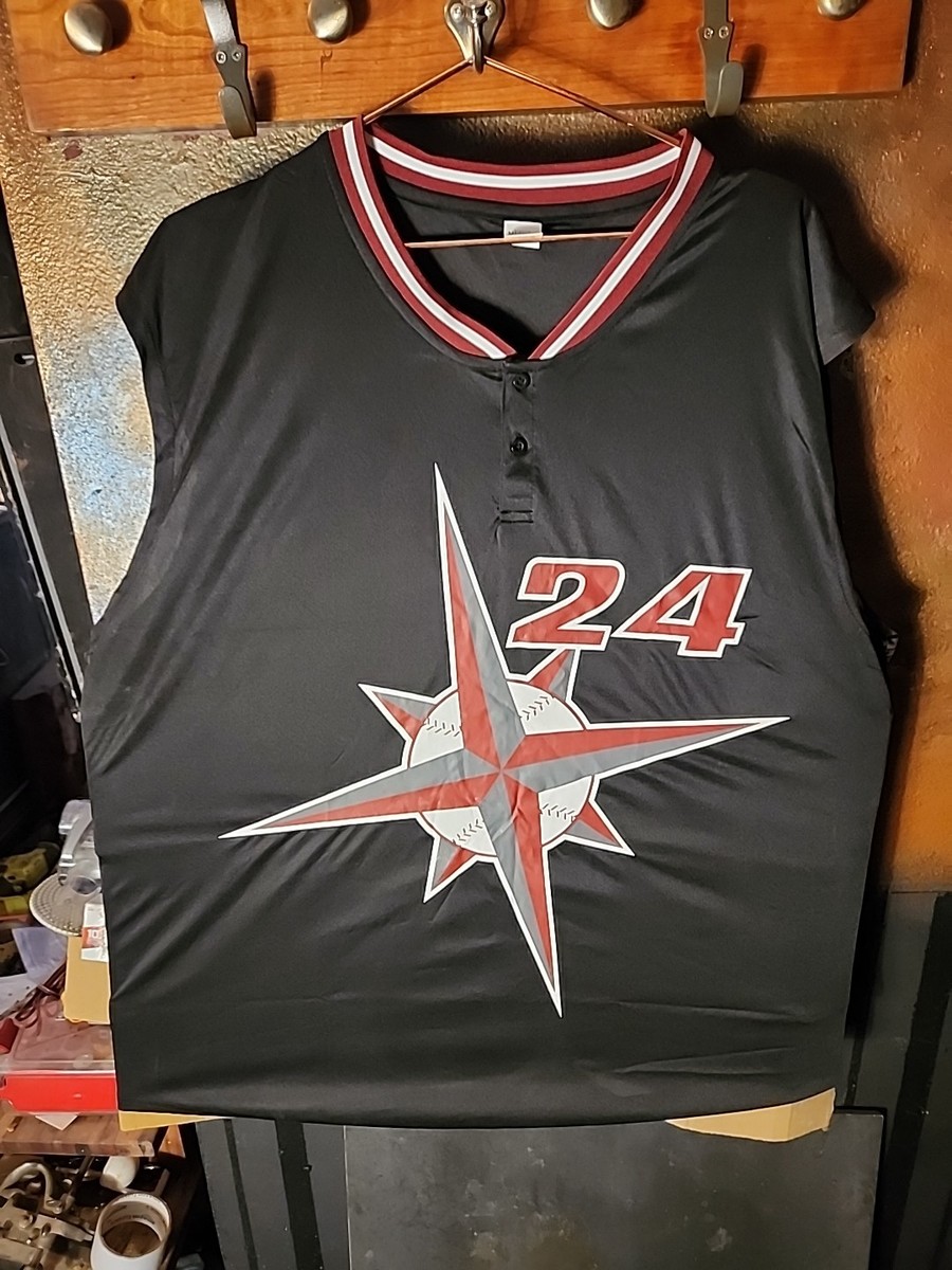 yo-24ページ Seattle Mariners Griffey Jr #24 Sleeveless Jersey Size XL Turn