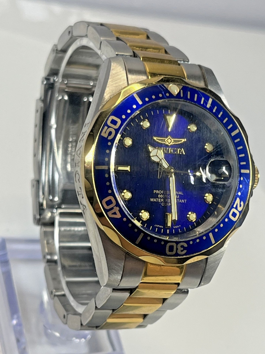 Invicta Pro Diver 8935, 38mm Professional Blue Dial-Bezel Pro Diver, Running IOB View 2