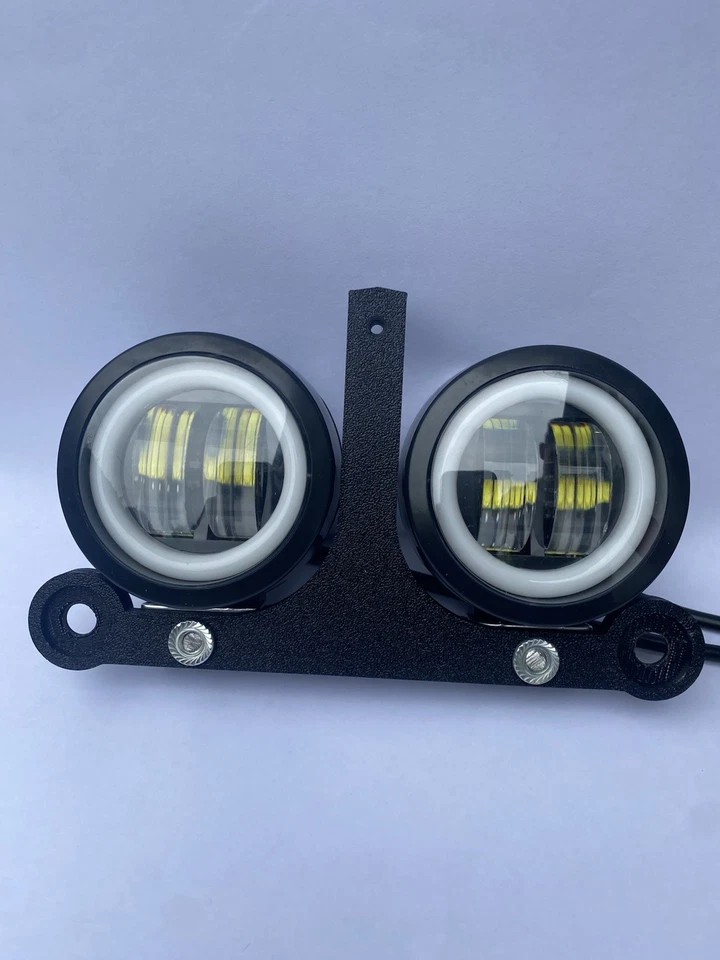 Faro Fanale LED F12 Phantom Malaguti Angel Eye Anteriore - Image 4 of 4