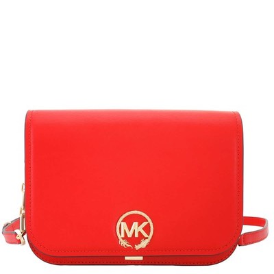 Michael Kors Delancey Medium Leather Messenger Bag 30S4GD8M2O-607