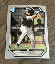 2026 Bowman Chrome 1st # BCP-144 Colby Shelton Chicago White Sox
