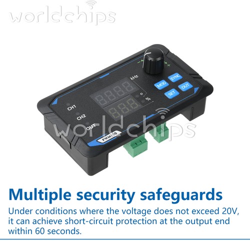 Generatore di Segnale Modulo Regolabile 1Hz-150kHz PWM Frequenza Impulsi Duty Cycle - Foto 12 di 24