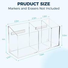 Strong Magnetic Pen Holder Refrigerator Whiteboard Dry Erase Marker Holder Cup