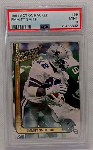 Emmitt Smith #59 1991 Action Packed card