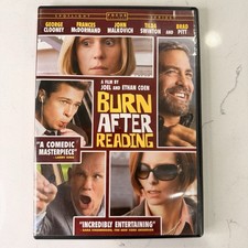 Burn After Reading DVD Coen Brothers Comedy