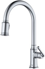 Karran USA KKF310 Auburn 1.8 GPM 1 Hole Kitchen Faucet - Stainless Steel