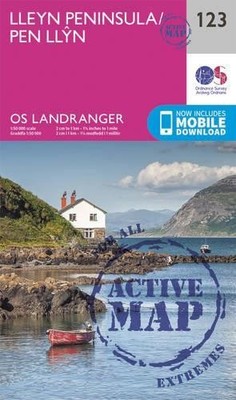 Lleyn Peninsula (Map) OS Landranger Active Map