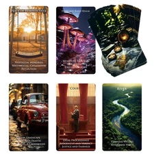 The Place Oracle Cards Deck - Tarot Cards for Destination, Beginner Oracle De...