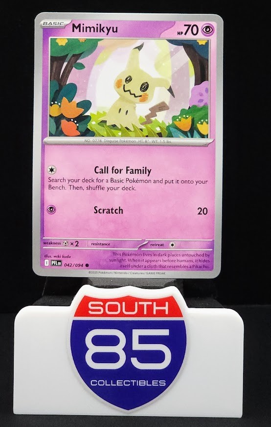 Mimikyu 042/094 Base Pokemon Phantasmal Flames NM