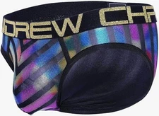 Andrew Christian Prism Brief - 91223 - Multicolor: X-S, S, Med, Large & X-Large