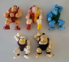 Monsters In My Pocket MIMP Wrestlers X4