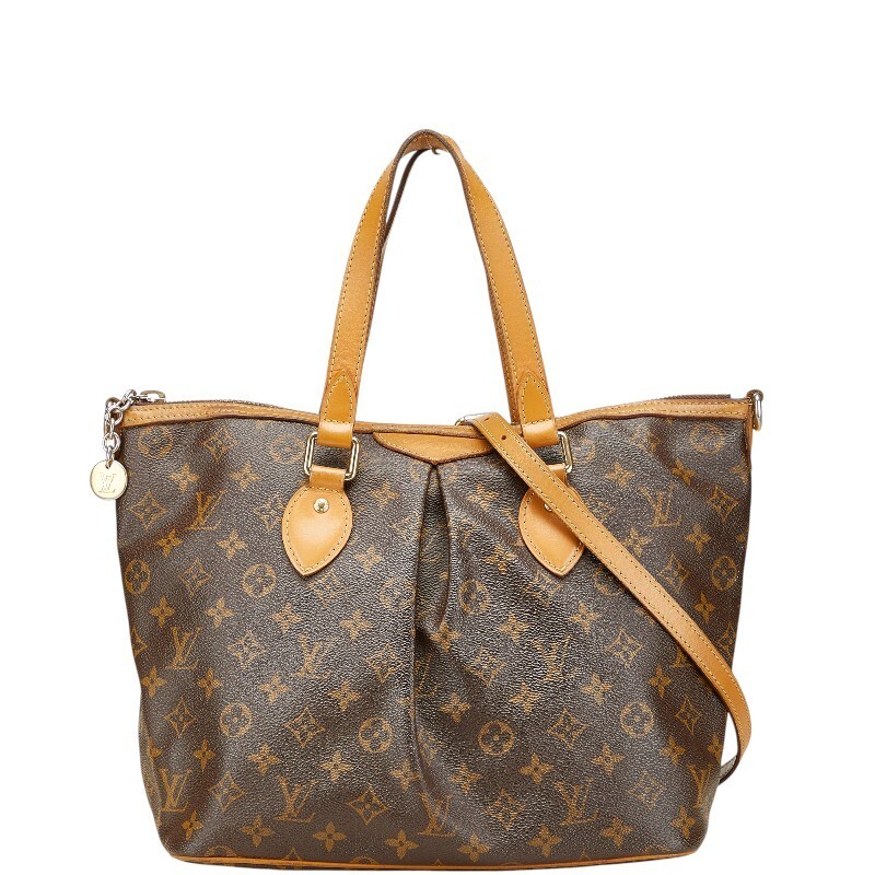 Louis Vuitton Monogram Palermo PM Tote Bag 2WAY M40145 844335