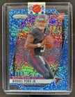 2024 Panini Prizm Michael Penix Jr. RC Blue Sparkle Rookie #/96 Falcons