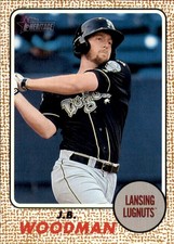 2017 Topps Heritage Minors Baseball Minor League Card #89 J.B. Woodman 