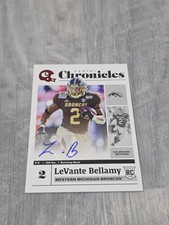 2020 Panini Chronicles Draft Picks  LeVante Bellamy #5 Red RC Rookie Auto - C82