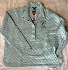 Aussie Rescue - Quilted pullover embroidered "Official Member - No Tails club"