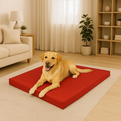 Large Waterproof Dog Bed 70x95cm Pet Mat with Removable Zipped Cover Easy Clean - Picture 8 of 31