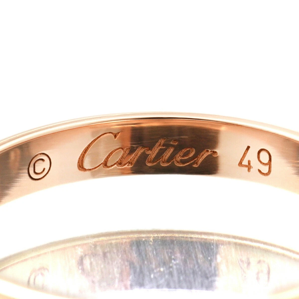 Fede nuziale Cartier 1895 diamante K18 misura 9 Cartier pre amata