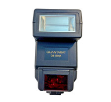 Quantaray QB 6500A Shoe Mount Camera Flash for Nikon  Canon DSLRs