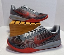 Nike KB Mentality 2 Wolf Grey Bright Crimson for Sale