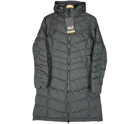 Jack Wolfskin Selenium Coat Women's Size S Black Windproof Water Repellent